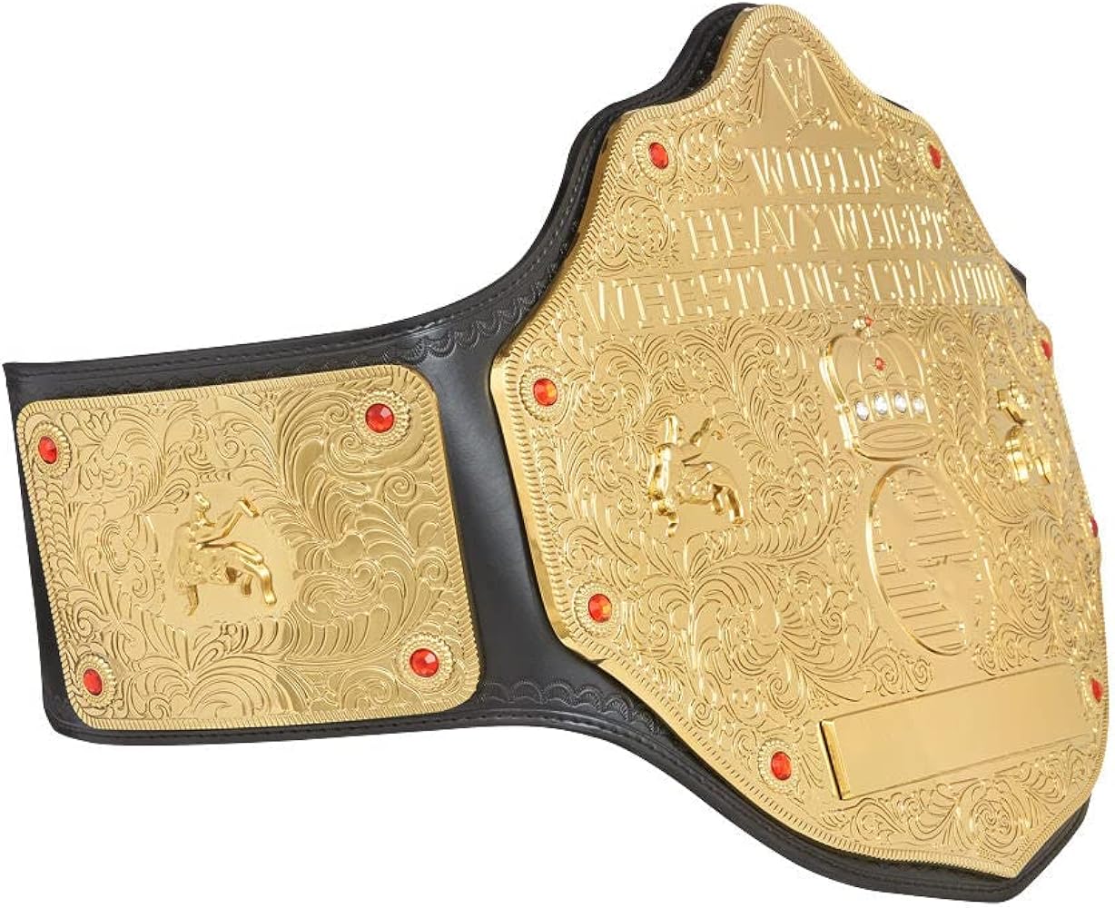Big Gold Replica Champion Belt – Premium Collectible Trophy – BFW-CB-4012